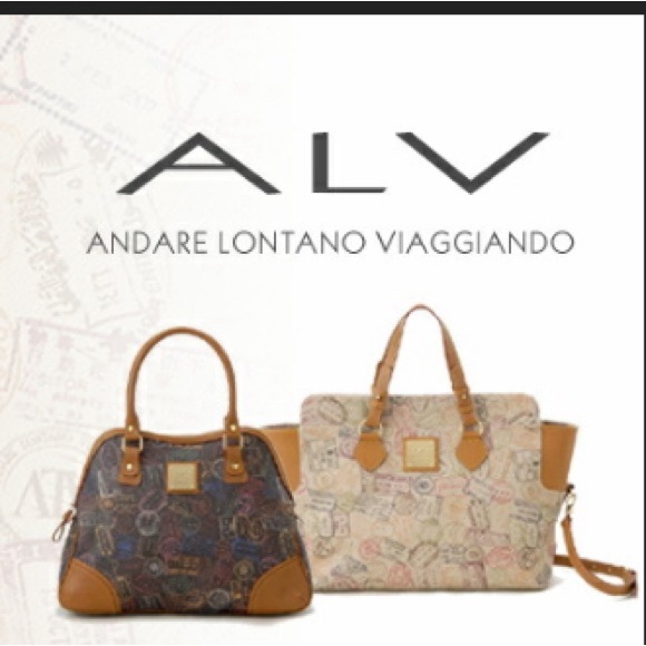 Handbag Andare Lontano Viaggiando Alviero Martini Borse Alviero